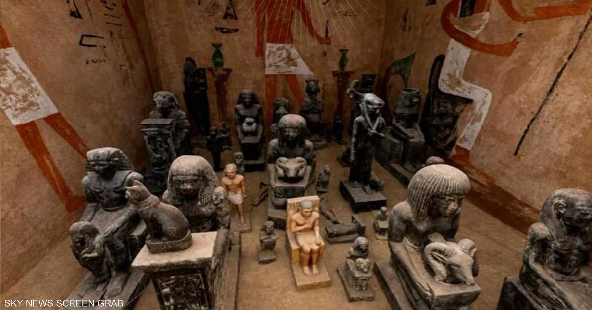 مصر تضبط عصابة بحوزتها 90 قطعة أثرية ومخدرات بقيمة 16 مليون جنيه