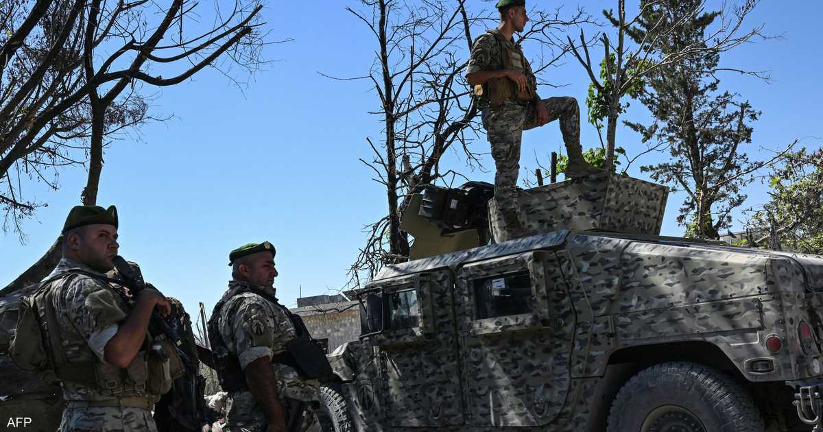 تقرير الجيش اللبناني: إصابة خمسة عسكريين نتيجة انفجار جسم مشبوه في جنوب لبنان