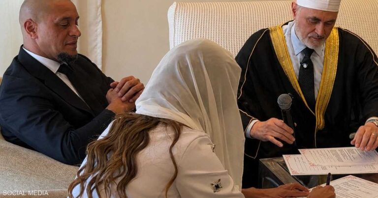 بعد أسابيع من الزفاف.. سهيلة الطاهري زوجة روبرتو كارلوس تشعل منصات التواصل الاجتماعي