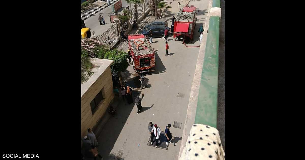 حريق بحضانة مستشفى كفر الزيات في مصر وإخلاء 13 حالة دون إصابات
