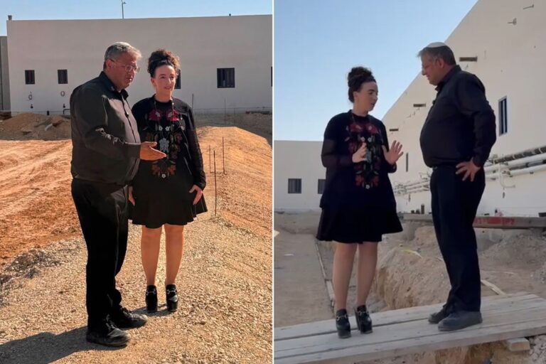 بن غفير يتفقد مشروع خنادق التماسيح للأسرى الفلسطينيين رغم تجميده قضائيًا