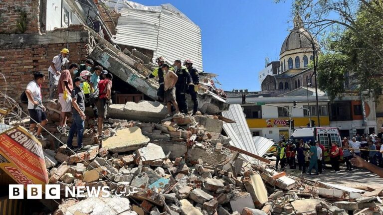 زلزال مدمر بقوة 7.4 درجة يضرب كولومبيا ويسبب مقتل أكثر من 100 شخص