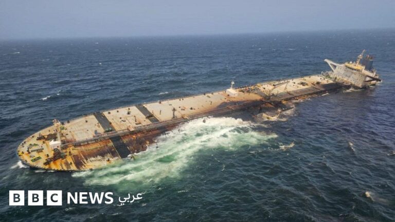 تسرب نفطي كبير قبالة سواحل عُمان وجزيرة قشم الإيرانية يهدد البيئة البحرية