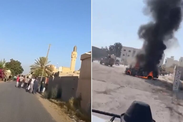 اشتباكات مسلحة وفرار سجناء في صرمان والزاوية غرب ليبيا تُعطل الحياة وتغلق الطرق