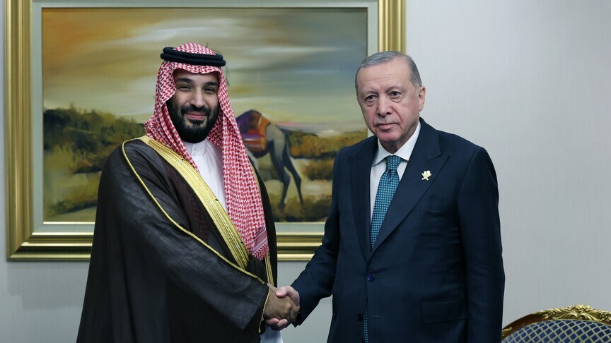أردوغان يؤكد لولي العهد السعودي التزام تركيا بإرساء سلام دائم في المنطقة