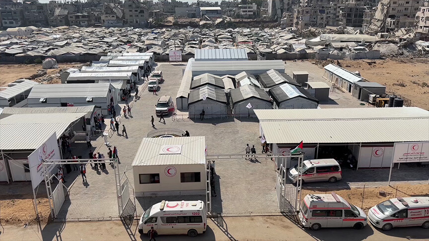 افتتاح مستشفى ميداني جديد شمال غزة لخدمة نصف مليون فلسطيني
