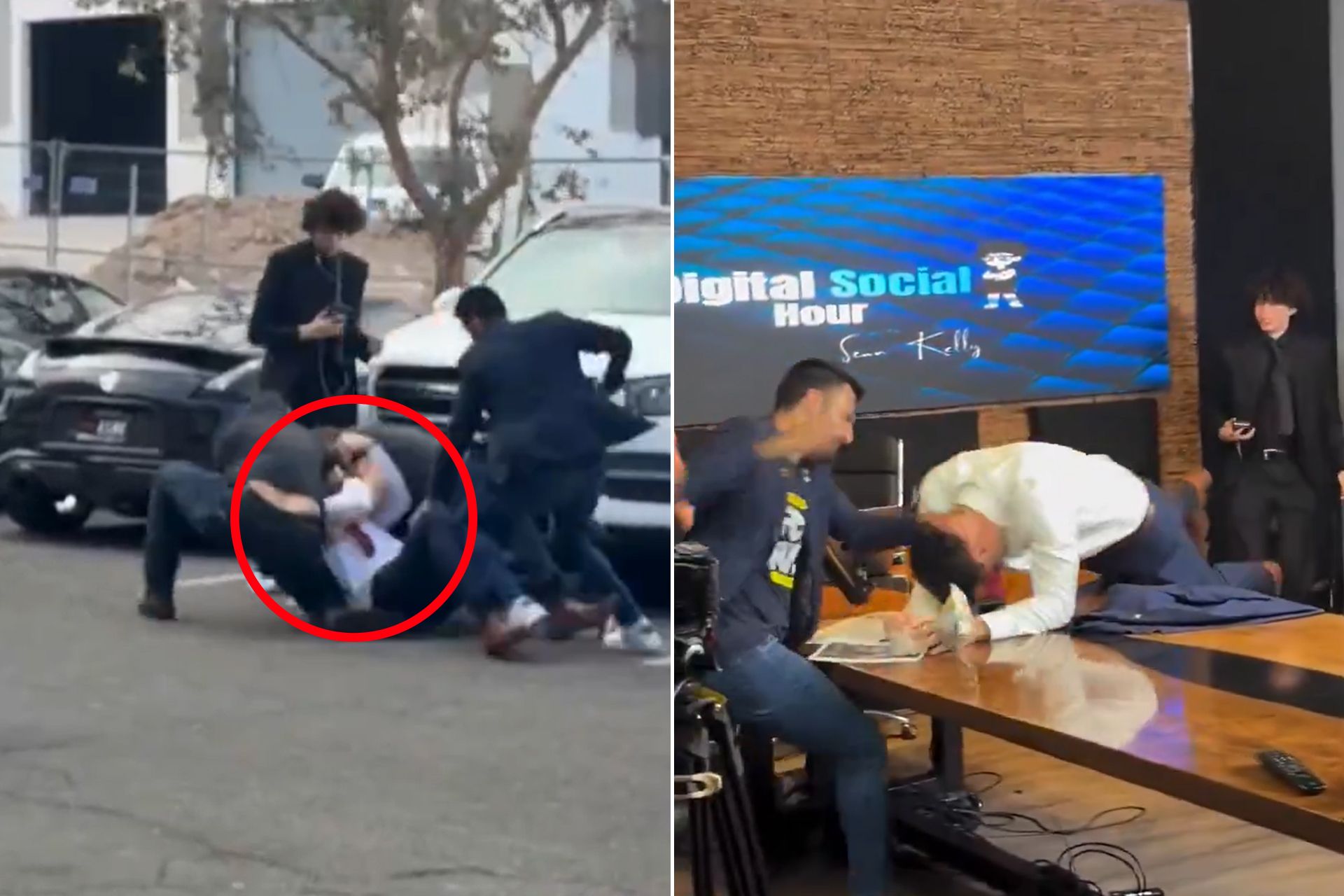اشتباك عنيف في لاس فيغاس بين جندي إسرائيلي سابق ومرشح أمريكي بسبب نقاش حول غزة