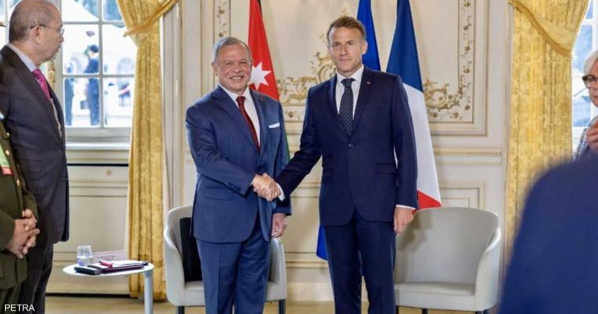 الأردن وفرنسا تؤكدان رفض ضم الضفة الغربية وتدعوان لإقامة الدولة الفلسطينية
