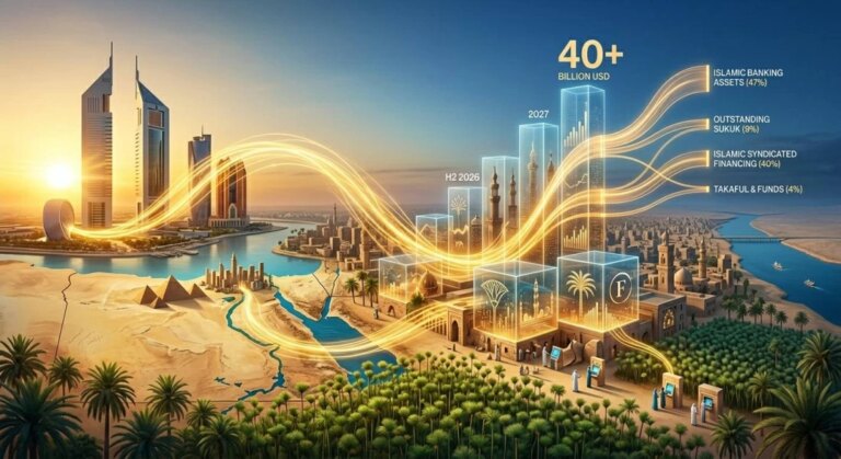 استثمارات الخليج تدعم نمو سوق التمويل الإسلامي في مصر خلال 2026-2027