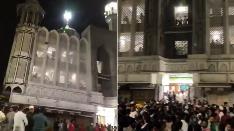 احتجاجات في أوجين الهندية ضد قرار هدم جزء من المسجد الشاهي استعداداً لمهرجان هندوسي