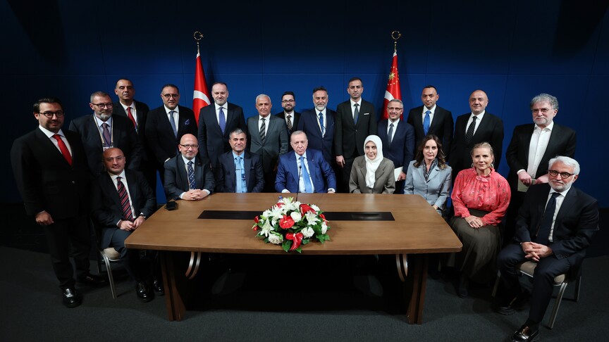 الرئيس أردوغان يدعو إلى إلغاء الفيتو وإصلاح مجلس الأمن الدولي لتعزيز الشمولية