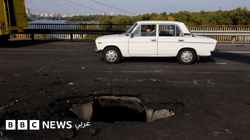 روسيا تقصف جسراً في كييف مع زيارة المستشار الألماني وتوقع حزمة دعم عسكري لأوكرانيا