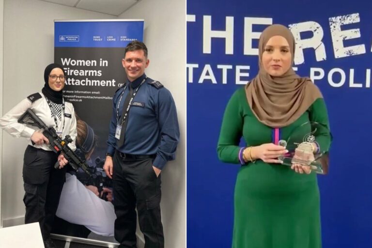 تكريم شرطية محجبة في بريطانيا يثير حملة إسلاموفوبيا ويدفع السلطات للدفاع عنها