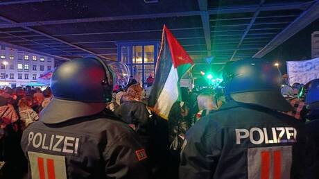 الشرطة الألمانية توقف مظاهرة مؤيدة للفلسطينيين في برلين بمشاركة غريتا تونبرغ