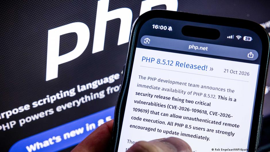 ثغرتان خطيرتان في PHP تُغلقان مواقع حكومية أوروبية وتحذيرات أمنية من هجمات إلكترونية وشيكة