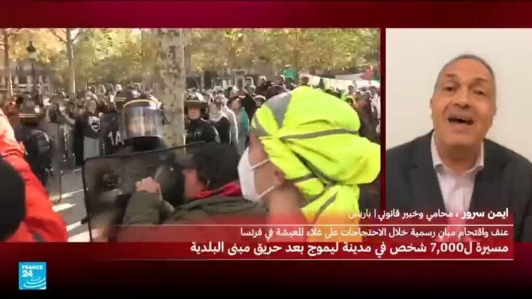 ماكرون يتوعد بملاحقة المخربين قانونيًا ويحذر من العواقب