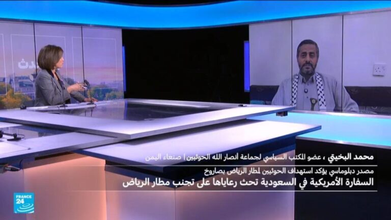 محمد البخيتي يدعو شركات الطيران العالمية لعدم استخدام المطارات السعودية بعد هجوم الحوثيين