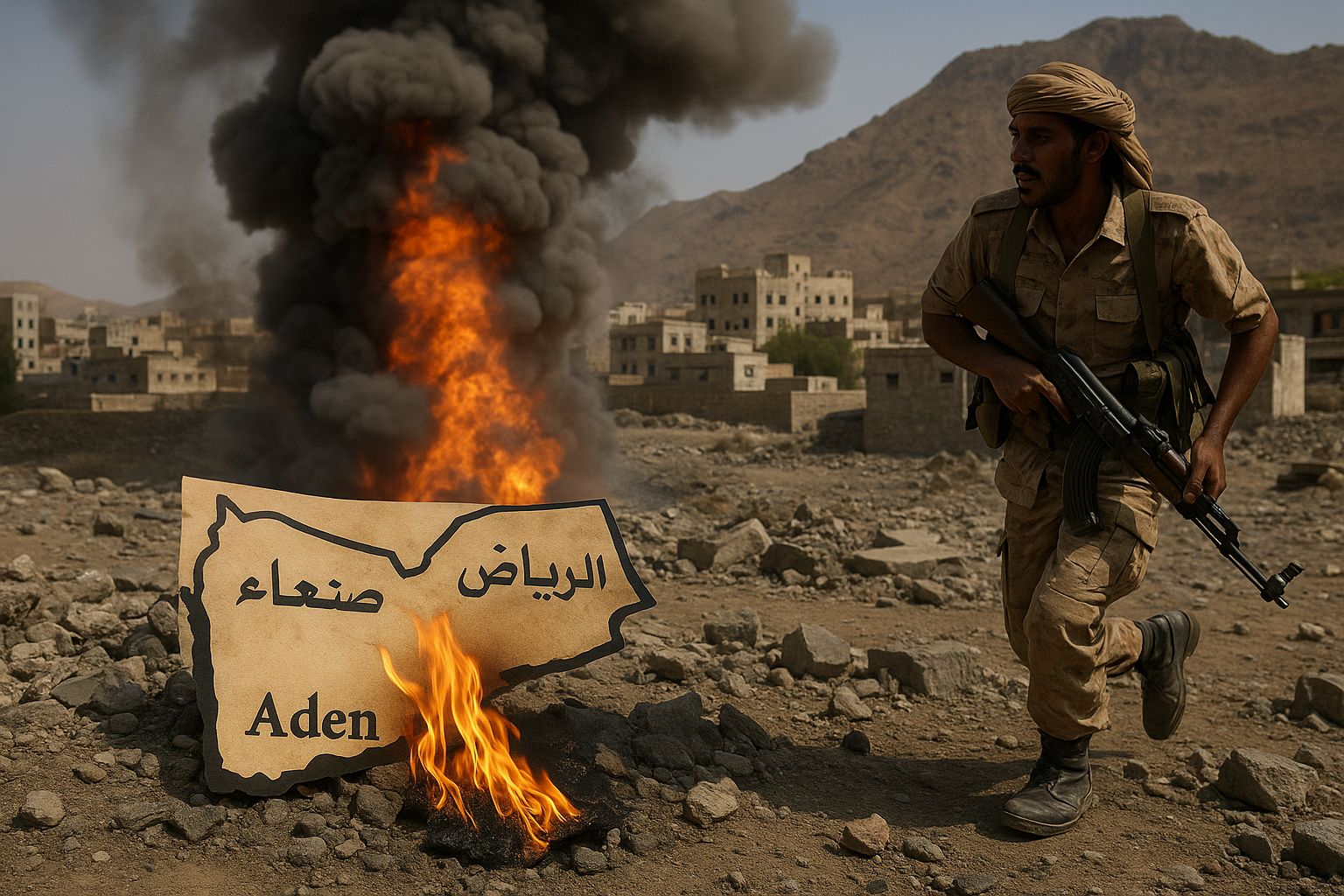 تصعيد عسكري غير مسبوق بين صنعاء وعدن والرياض يشعل المثلث الملتهب