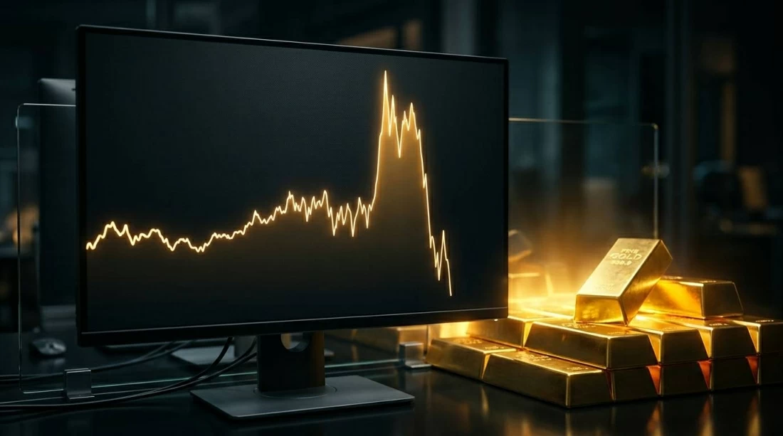 فن هندسة سقوط الذهب: كيف يُضلل صناع السوق المضاربين قبل الانهيار الحتمي