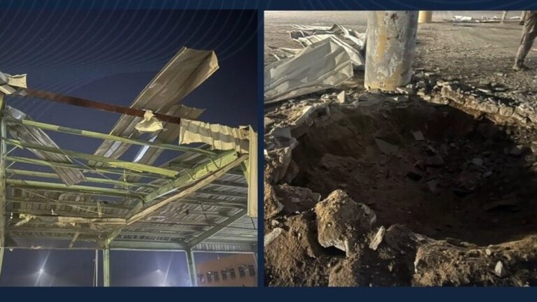 مقذوف حوثي يصيب مدرسة في نجران ويخلّف أضرارًا مادية