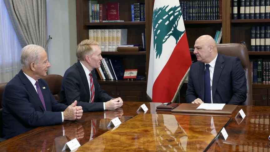 عون وبري يؤكدان أمام وفد أمريكي استمرار انتهاك إسرائيل للاتفاقيات