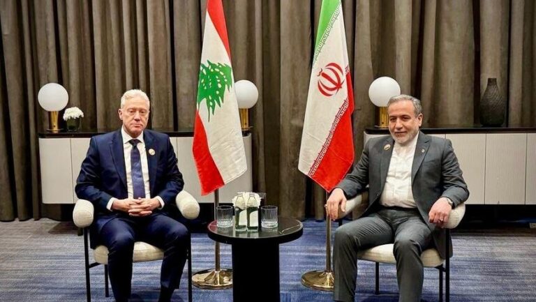 لبنان وإيران يبحثان العلاقات الثنائية في لقاء صريح ببغداد
